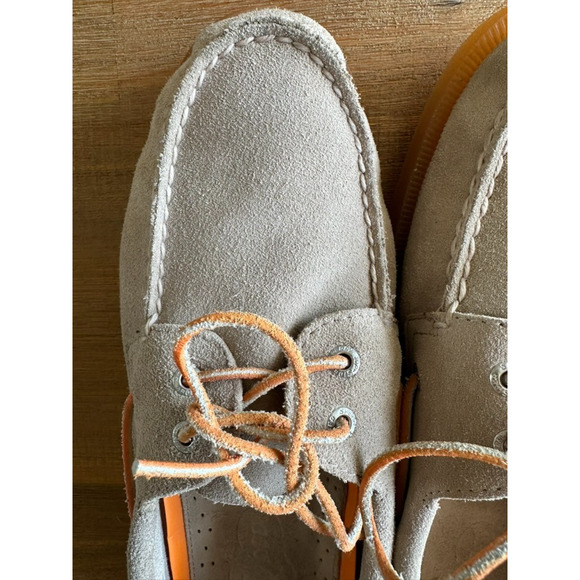 Sperry Top-Sider Authentic Original 2-Eye Boat Suede Shoes Men\'s size 11 Gray main image 5